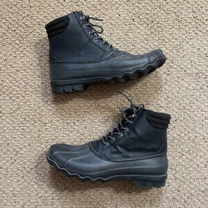 SPERRY TOP SIDER Avenue Duck Boot Men's 12 STS23428 Rain Winter Waterproof